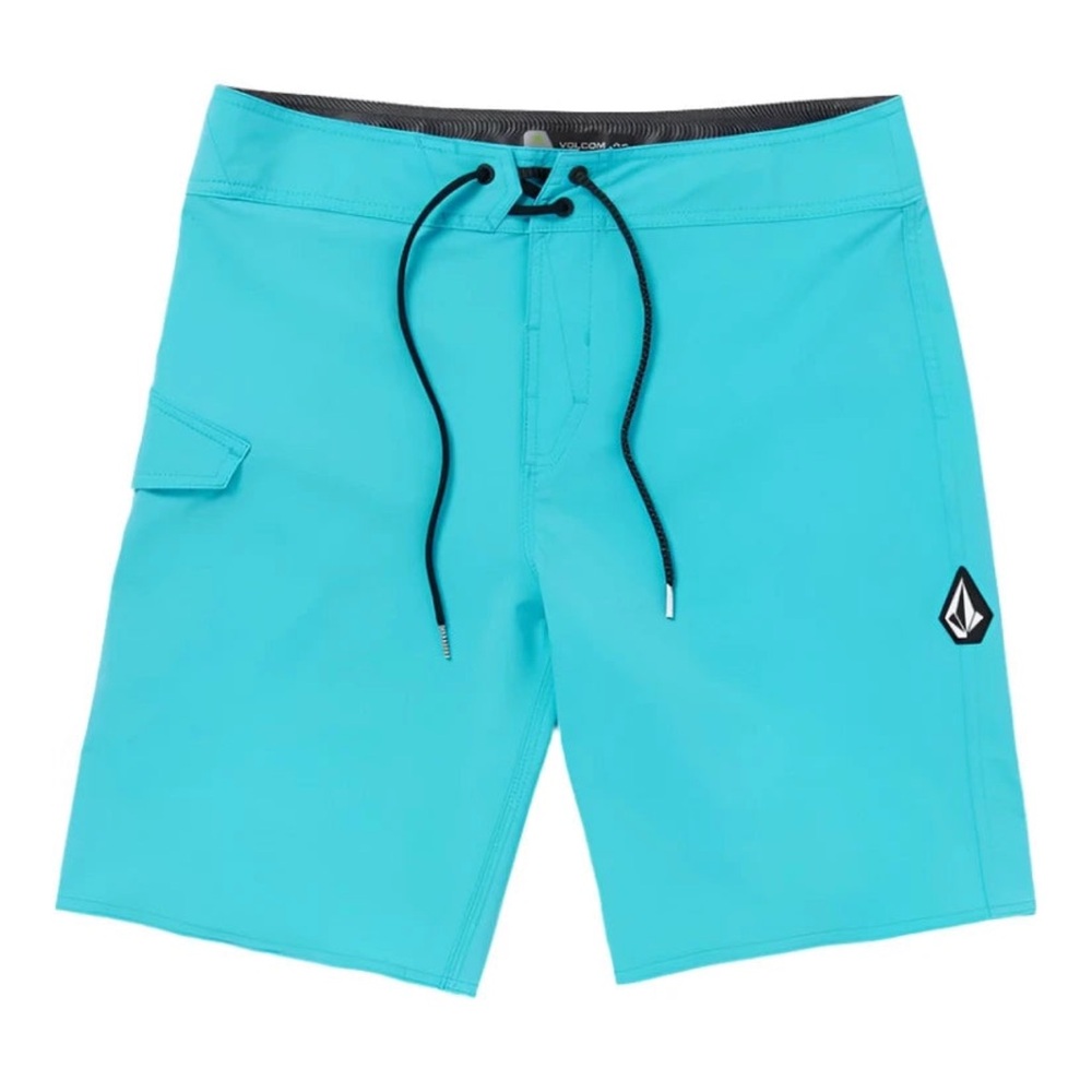 NWT Volcom Boys Lido Solid Board Shorts Surf‎ Swimwear Vacation Summer Resort